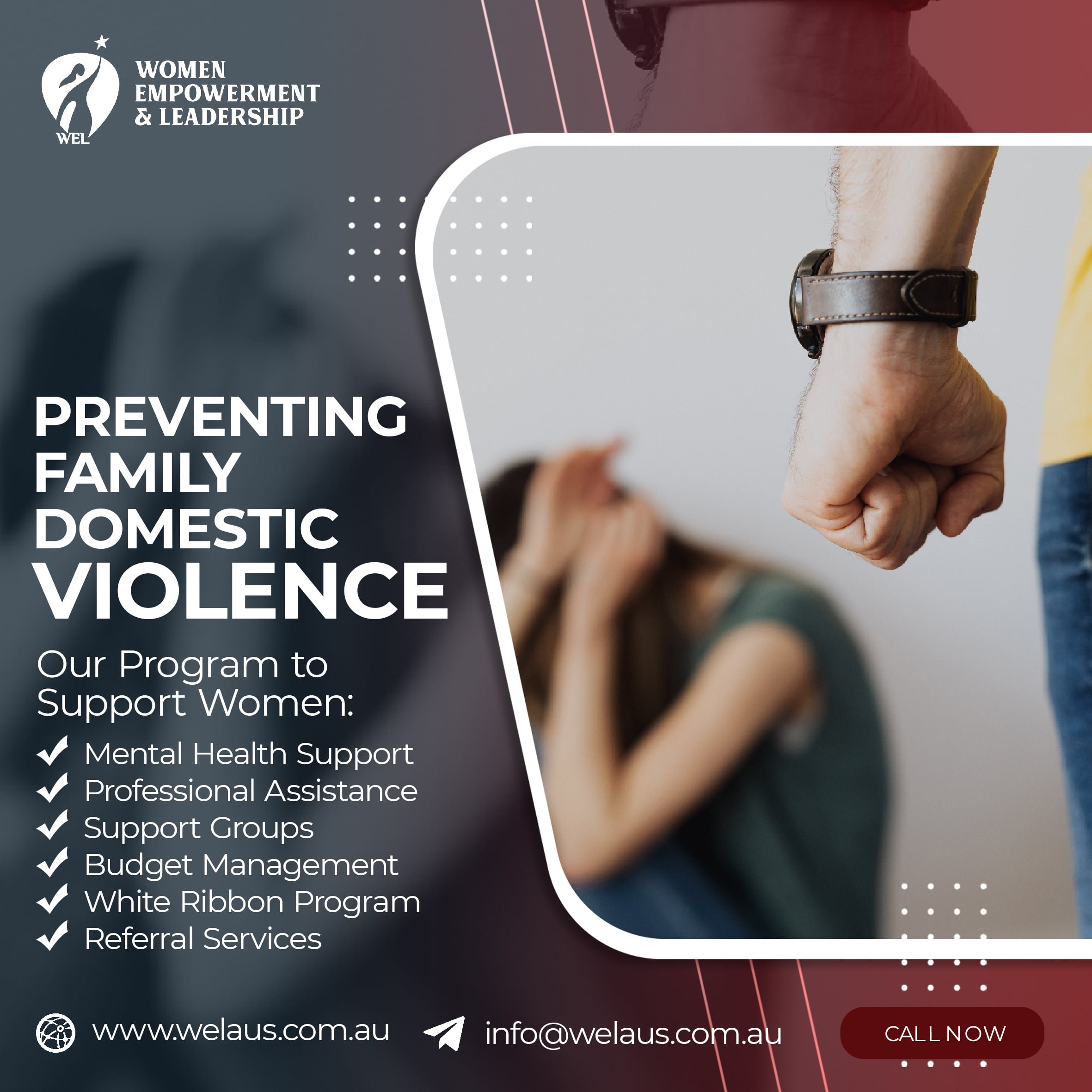 Women Empowerment & Leadership's program on preventing family domestic ...